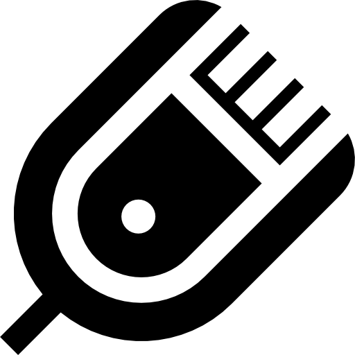 Epilator Basic Straight Filled icon