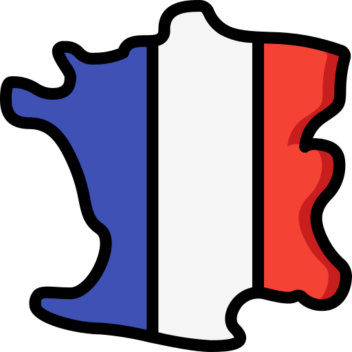 France Basic Miscellany Lineal Color icon