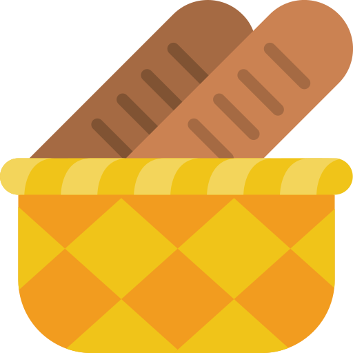 baguette Basic Miscellany Flat icona