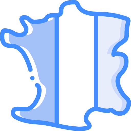 frankreich Basic Miscellany Blue icon