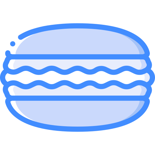 マカロン Basic Miscellany Blue icon