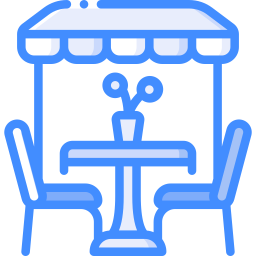 카페 Basic Miscellany Blue icon