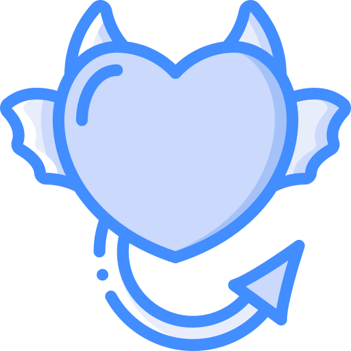 duivel Basic Miscellany Blue icoon