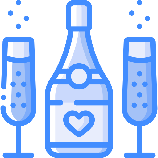 champagner Basic Miscellany Blue icon