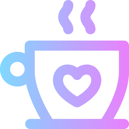 コーヒー Super Basic Rounded Gradient icon