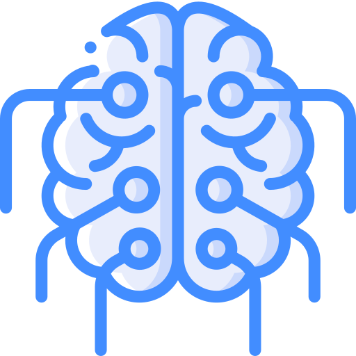 mózg Basic Miscellany Blue ikona