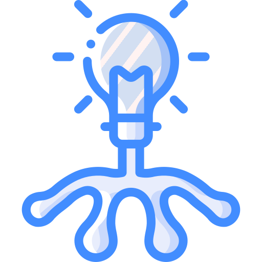 電球 Basic Miscellany Blue icon