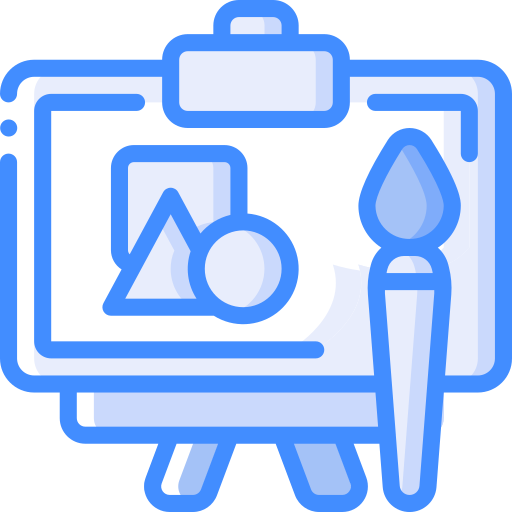 Artboard Basic Miscellany Blue icon