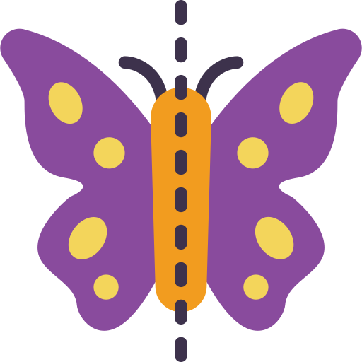 mariposa Basic Miscellany Flat icono