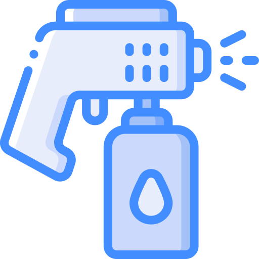 Spray Basic Miscellany Blue icon