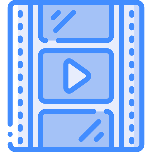 ビデオ Basic Miscellany Blue icon