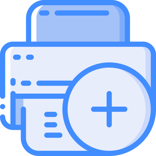 Print Basic Miscellany Blue icon