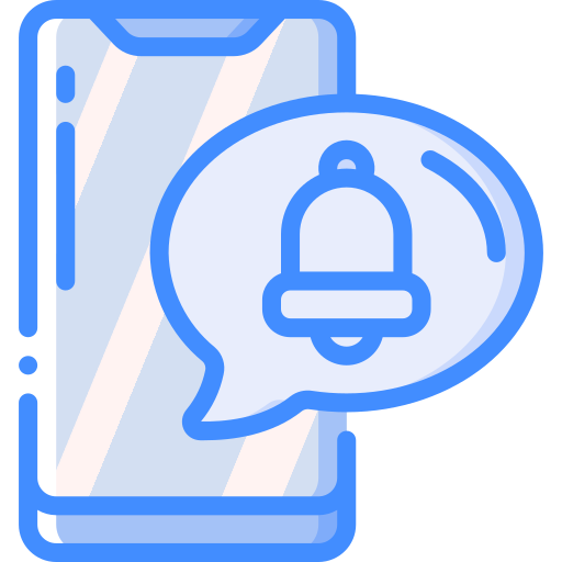 Alarm Basic Miscellany Blue icon