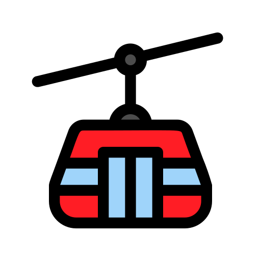 ゴンドラ Generic Outline Color icon