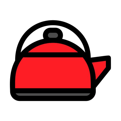 주전자 Generic Outline Color icon