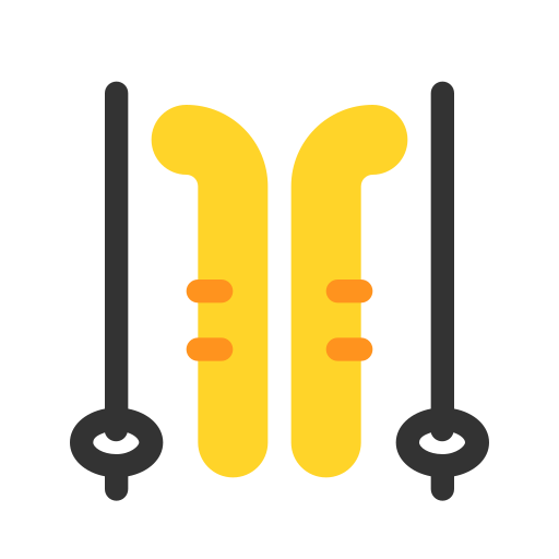 Лыжи Generic Flat иконка
