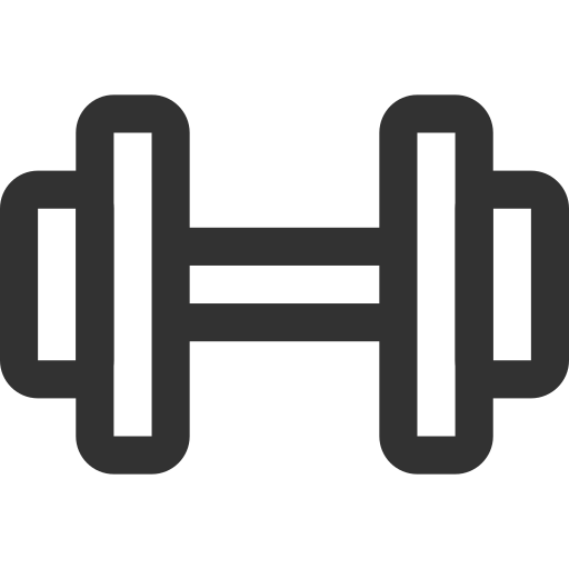 gewicht im fitnessstudio Dreamstale Lineal icon