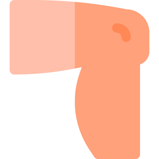 rodilla Basic Rounded Flat icono