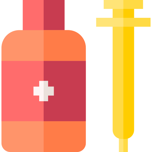 medicina Basic Straight Flat icono