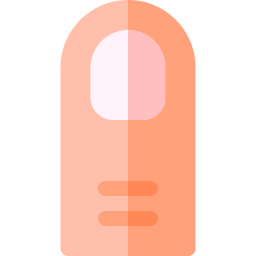 dedo Basic Rounded Flat Ícone