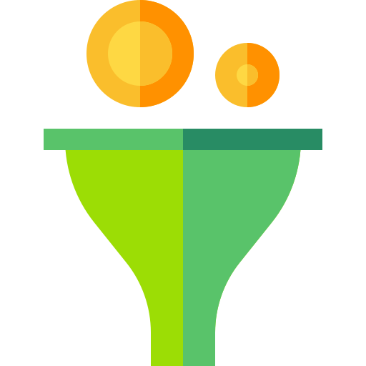 Funnel Basic Straight Flat icon