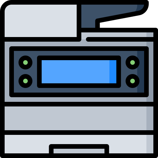 Photocopier Special Lineal color icon