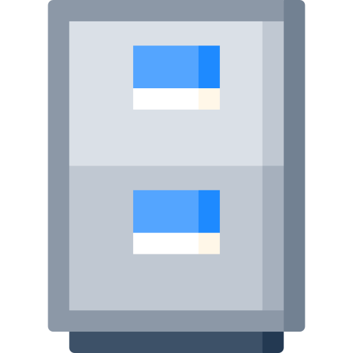 Filing cabinet Special Flat icon