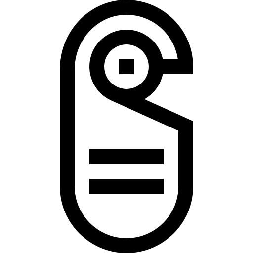 wieszak na drzwi Basic Straight Lineal ikona