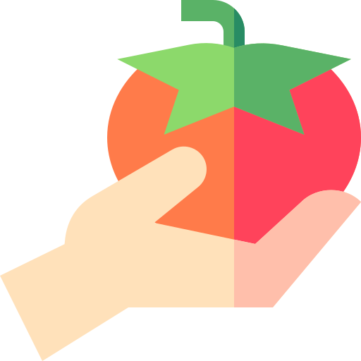 トマト Basic Straight Flat icon