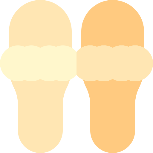 slippers Basic Straight Flat icoon
