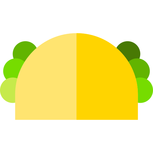 taco Basic Straight Flat Icône