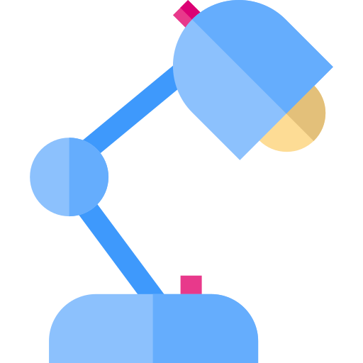 lámpara de mesa Basic Straight Flat icono
