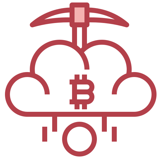 cloud-mining Surang Red icon