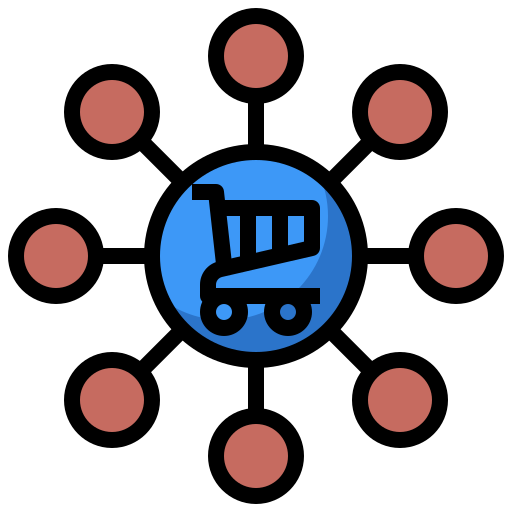 affiliate Surang Lineal Color icon
