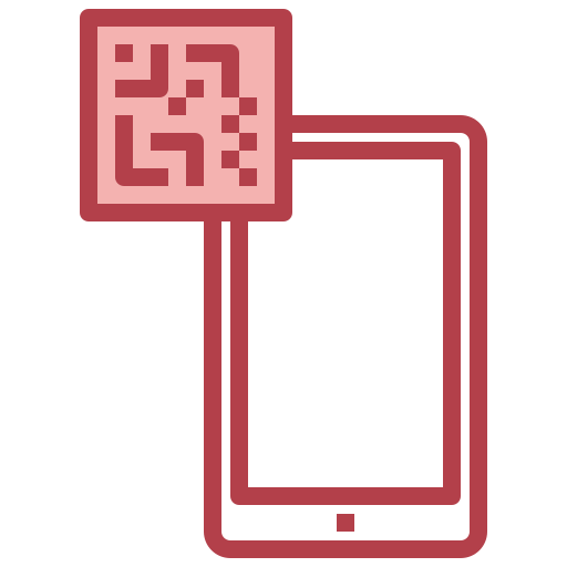 qr 코드 Surang Red icon