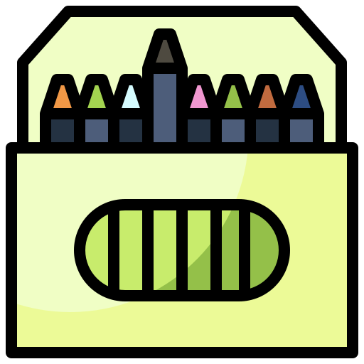 Crayon Surang Lineal Color icon