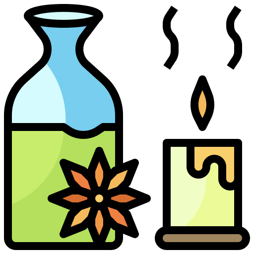 Candle Surang Lineal Color icon