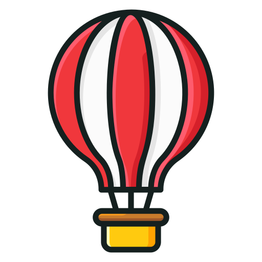 heißluftballon Generic Outline Color icon