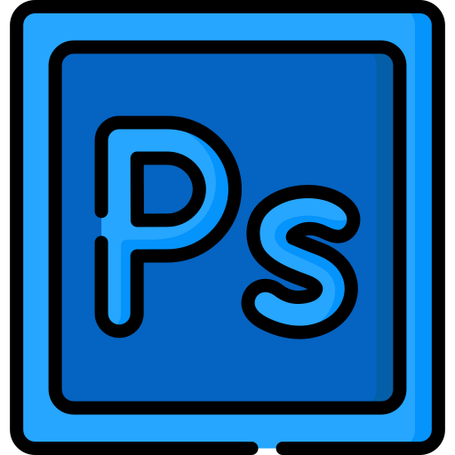 adobe photoshop Special Lineal color icon