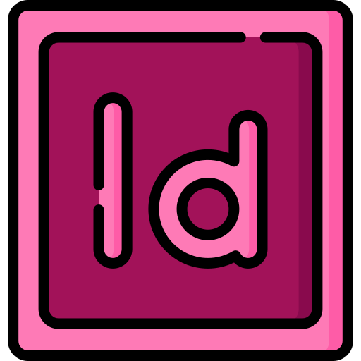 adobe indesign Special Lineal color icon