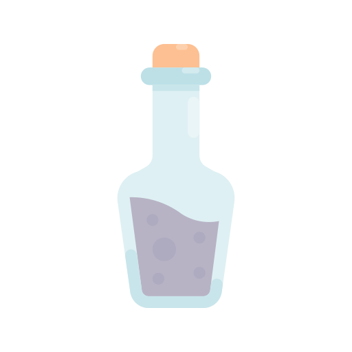 botella Generic Flat icono