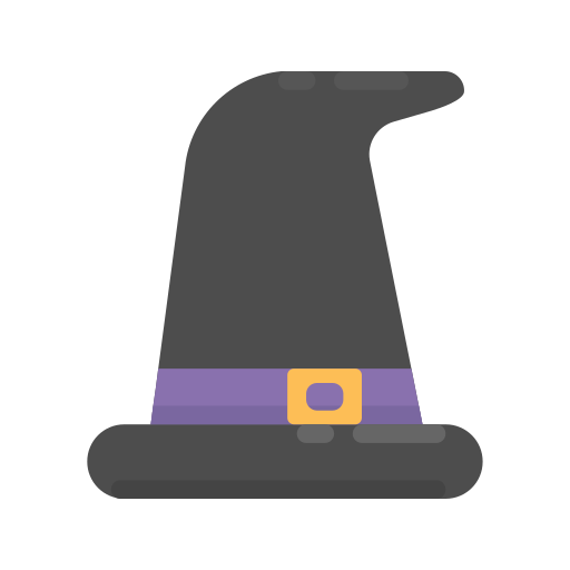Witch hat Generic Flat icon