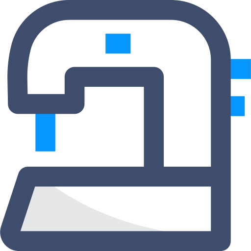 naaimachine SBTS2018 Blue icoon