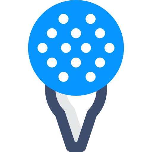 golfbal SBTS2018 Blue icoon