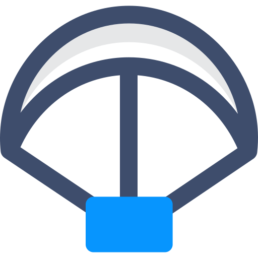 spadochron SBTS2018 Blue ikona