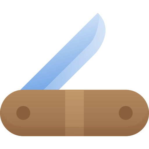 Knife Inipagistudio Flat icon