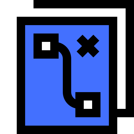 전략 Inipagistudio Blue icon