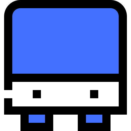autobús Inipagistudio Blue icono