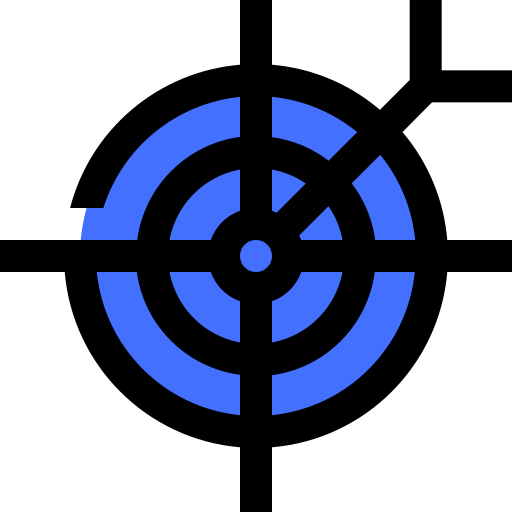 obiettivo Inipagistudio Blue icona