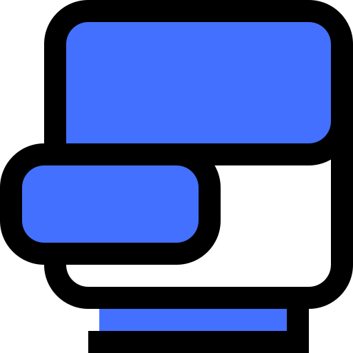 guante de boxeo Inipagistudio Blue icono